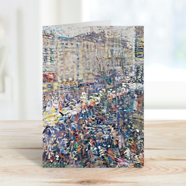 Street Carnival, Paris | Nikolai Tarkhov Card (Creator Uploaded)