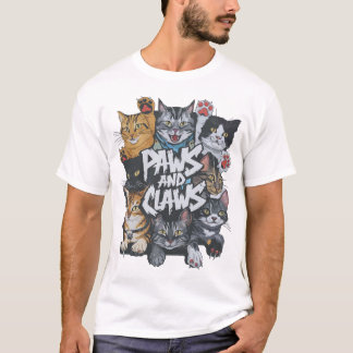 Street Cats Essential Paws and Claws T-Shirt