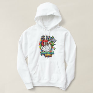 🔥 STREET CLAUS SMASH: Limited Edition Graffiti Cr Hoodie