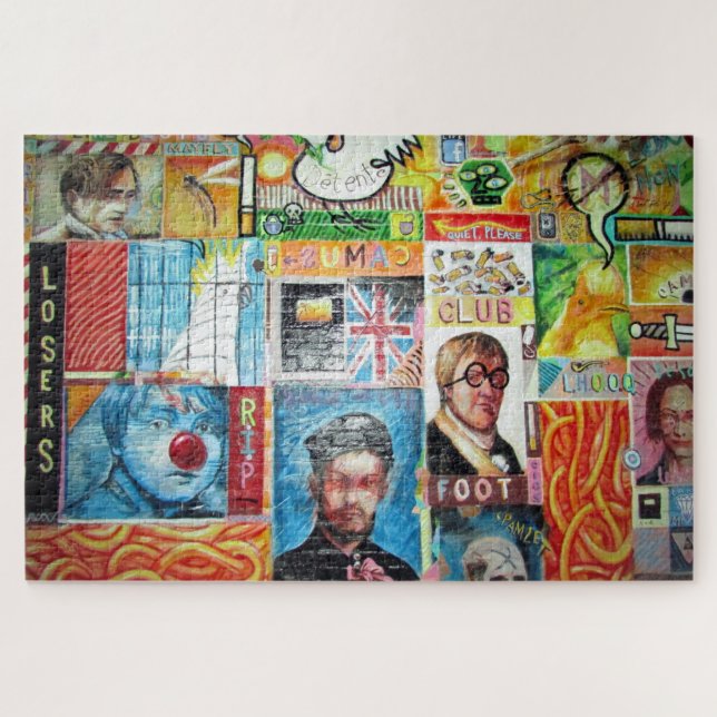 street collage jigsaw puzzle (Horizontal)