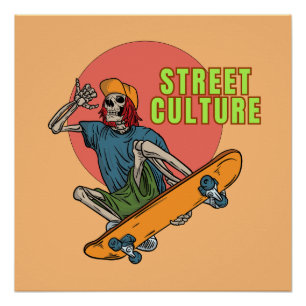 Street Culture  Poster