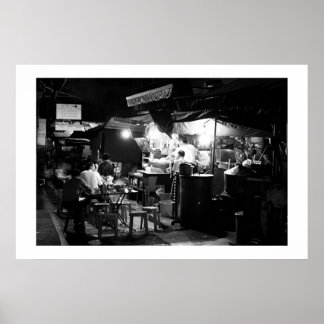 Street Dining Poster