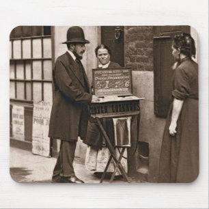 Street Doctor, 1876-77 (woodburytype) Mouse Mat