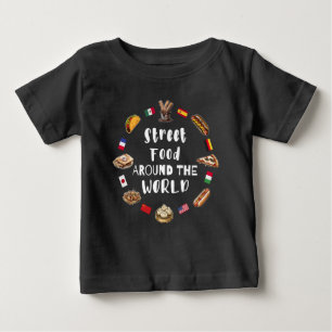 Street food around the world baby T-Shirt