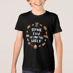 Street food around the world Tri-Blend shirt