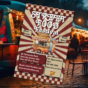 Street Food Festival Promotional Flyer