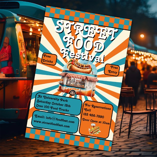 Street Food Festival Promotional Flyer (Creator Uploaded)