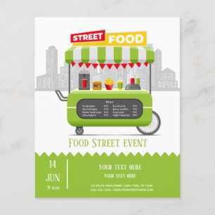 Street food flyer