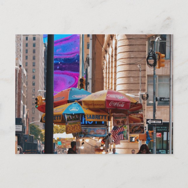 street food postcard (Front)