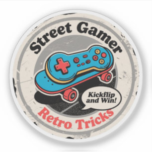 Street Gamer Retro Tricks Skate Controller