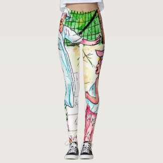 Street Games In The City - Hop Scotch Leggings