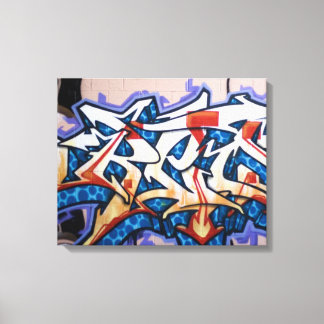 Street Graffiti Art Canvas Print