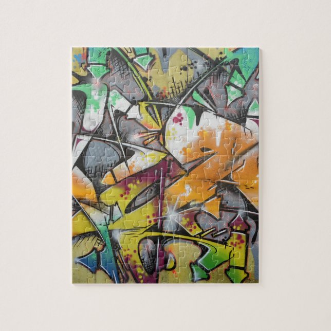 Street Graffiti Art Jigsaw Puzzle (Vertical)