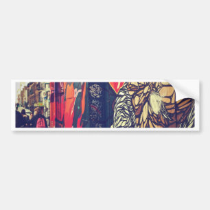 Street Graffiti Bumper Sticker
