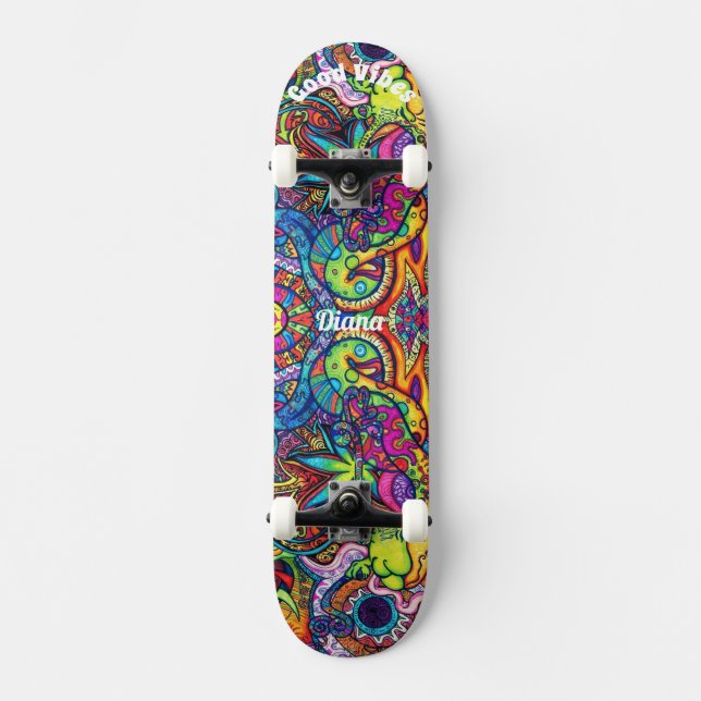 Street Graffiti Skateboard (Front)