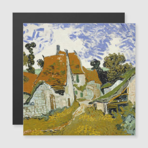 Street in Auvers-sur-Oise Vincent  van Gogh