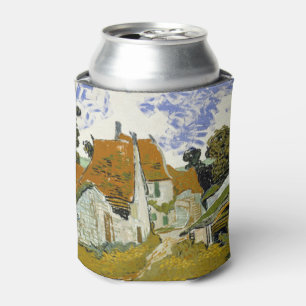 Street in Auvers-sur-Oise Vincent van Gogh Can Cooler