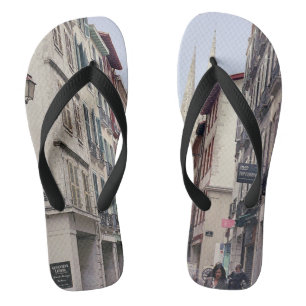 Street in Bayonne Flip Flops