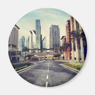 Street in Dubai Magnet