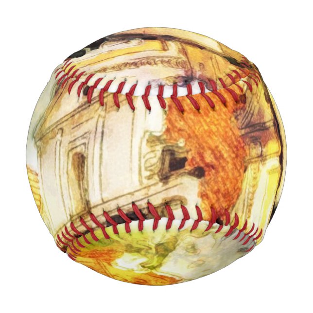 Street in old part of prague baseball (Front)