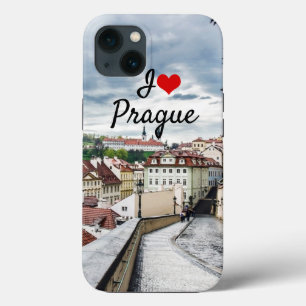Street in Prague downtown iPhone 13 Case