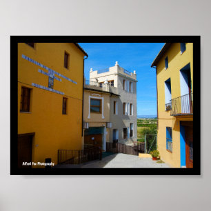 Street in Riba-roja de Túria Poster