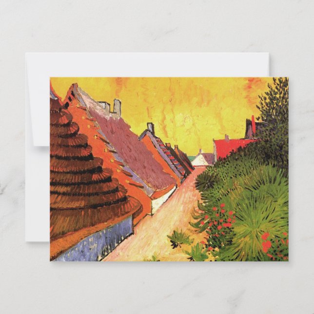 Street in Saintes Maries by Vincent van Gogh (Front)