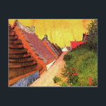 Street in Saintes-Maries by Vincent van Gogh Postcard<br><div class="desc">This painting titled, Street in Saintes-Maries is made by the famous artist, Vincent van Gogh. About Vincent van Gogh Vincent van Gogh saw colour as the chief symbol of expression. There is a reason his art connects with the viewers, because van Gogh was determined to give happiness by creating beauty...</div>