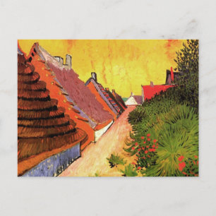 Street in Saintes Maries by Vincent van Gogh Postcard