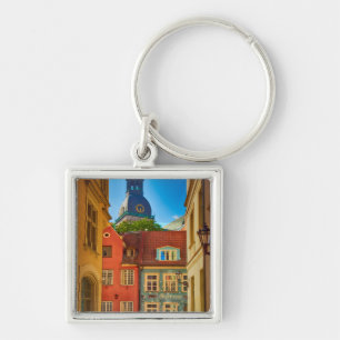 Street in the Old Town   Estonia Key Ring