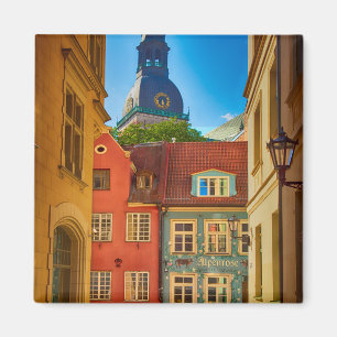Street in the Old Town   Estonia Magnet