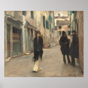 Street in Venice - John Sargent Fine Art Poster