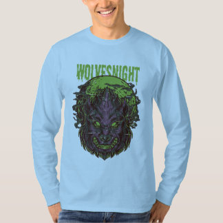 Street King "Wolves Night" Long sleeve T-Shirt