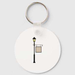 Street Lamp Key Ring