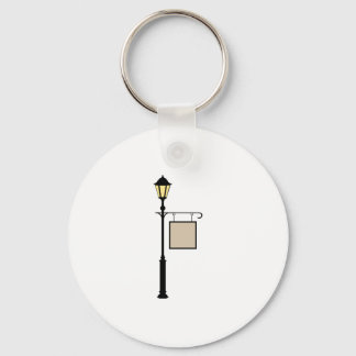 Street Lamp Key Ring