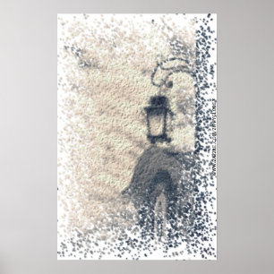 Street Lamp Poster