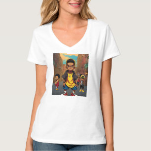 Street Legacy: Boondocks Hip-Hop Vibes T-Shirt