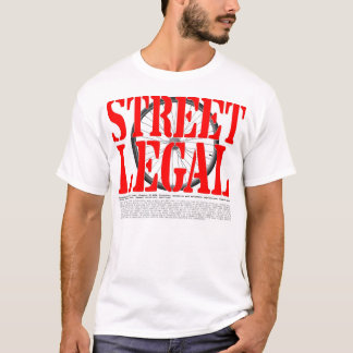 Street Legal Massachusetts T-Shirt