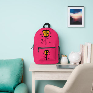 Street Light and Moths Backpack