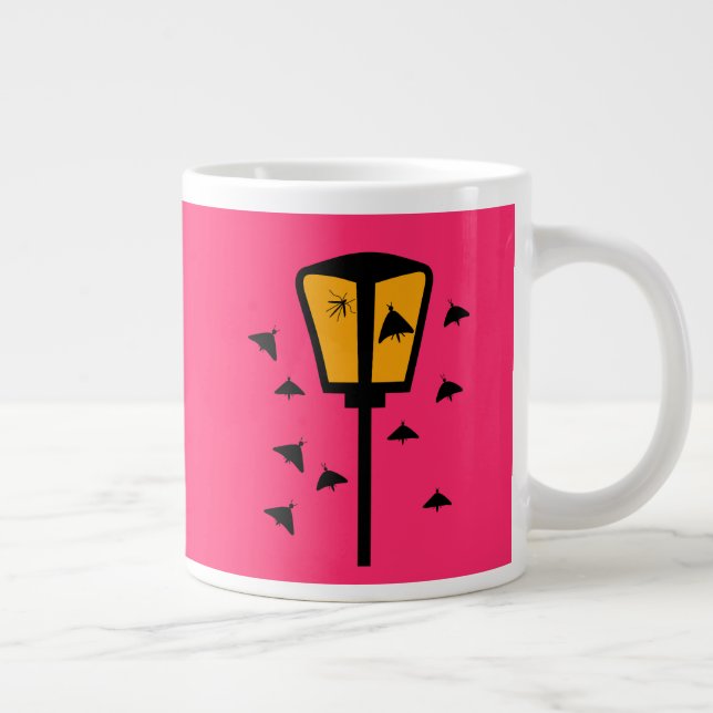 Street Light and Moths Speciality Mug (Right)