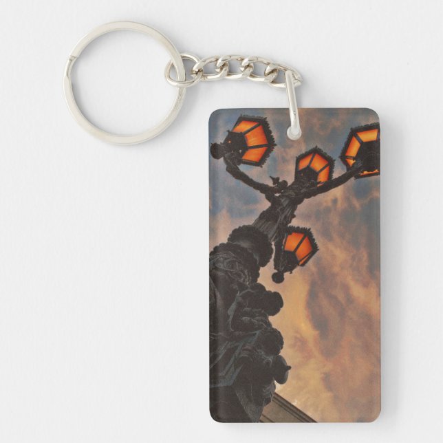 street light  key ring (Front)
