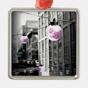 Street Lights Urban Art Metal Tree Decoration