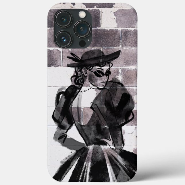 "Street Muse – Fashion on the Wall" Case-Mate iPhone Case (Back)