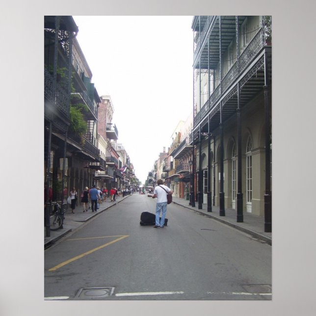 Street Musician Poster (Front)