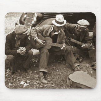 Street musicians, Maynardville, Tennessee, 1935 Mouse Mat