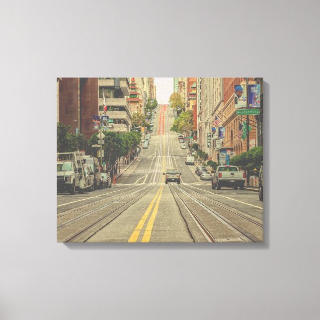 Street of San Francisco Canvas Print (Front)