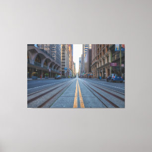 Street of San Francisco Canvas Print