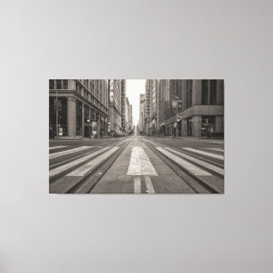 Street of San Francisco Canvas Print