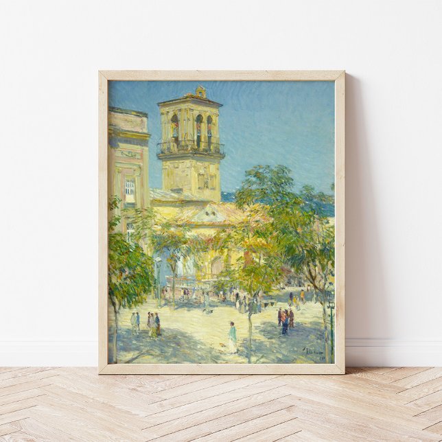 Street of the Great Captain | Childe Hassam Poster (Creator Uploaded)