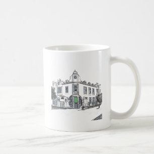 street of the old town coffee mug